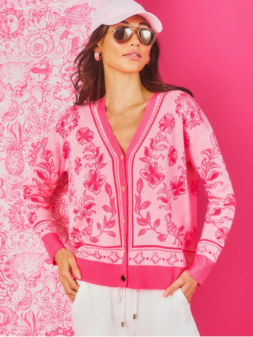 Lilly Pulitzer Maralisa Jacquard Cardigan
